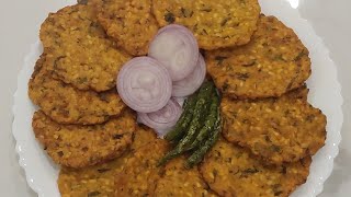 Maharashtrian Special Dal Vade shorts dalvade maharashtrainarecipes breakfast [upl. by Amador]