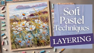 Whats the Secret to Beautiful Pastel Painting  Layering Techniques Explained [upl. by Esbenshade]