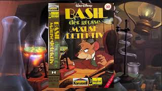 Basil der große Mäusedetektiv  Hörspiel  Disney  Karussell MC Kassette [upl. by Yeldahc]