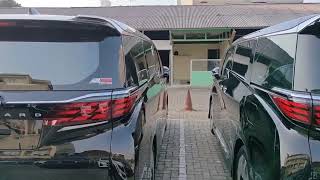 Alphard Hybrid modelista 2024 vs Alphard hybrid standard 2024 [upl. by Bebe]