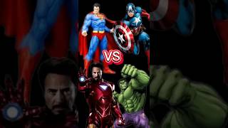 Marvel Heroes Face Off Superman vs Iron man vs HULK vs Capitan amerika coffing dance [upl. by Akener]