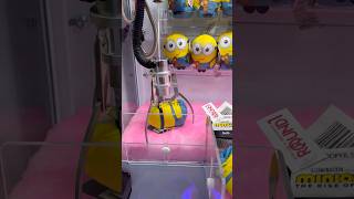 Mini Minions STUCK Inside of the Claw Machine shorts arcade minions [upl. by Klemperer339]