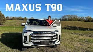 MAXUS T90 il primo pickup 100 elettrico in ITALIA [upl. by Natanoy]