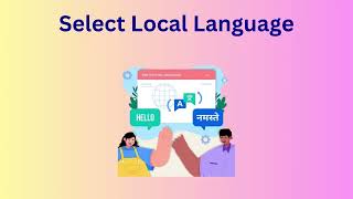 Local Language Select [upl. by Janith]