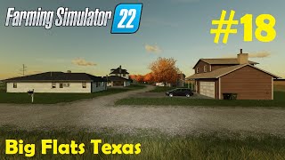 LS22 Big Flats Texas 18 Felder mulchen amp Mietshäuser bauen  Farming Simulator 22 [upl. by Aicilic]