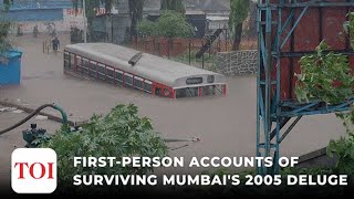 Surviving Mumbais 2005 Deluge A string of sarees that came to the rescue in 26 Julys disaster [upl. by Nirihs]