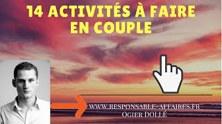 14 activités à faire en couple 2030 [upl. by Finnegan]