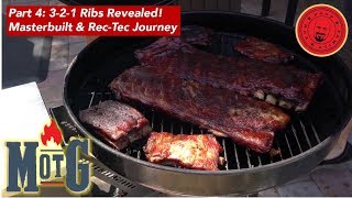 Part 4 Revealing 321 Ribs on Masterbuilt and RecTec Smokers [upl. by Reyna]