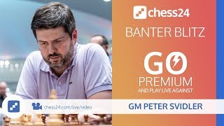 Banter Blitz with GM Peter Svidler  May 8 2020 [upl. by Nove742]