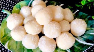 Coconut Laddu Recipe Nariyal Ladoo  Easy and Delicious Homemade Sweet by cooking passion [upl. by Limbert]