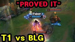 T1 vs BLG  The Plays You Missed [upl. by Dyun]