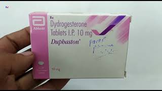 Duphaston Tablet  Dydrogesterone 10 mg Tablet uses  Duphaston Tablet uses in pregnancy in Hindi [upl. by Phelgon]