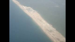 Landing at Karachi airport from the top beautiful Pakistan [upl. by Noivaz]