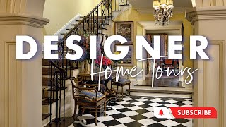 HOUSE TOUR  Hollywood Regency House Tour Masterful Architectural Renovation [upl. by Ateval922]