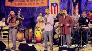 Eddie Montvalo leads his band through exciting charts at Teatro Miranda in the South Bronx [upl. by Newmark]