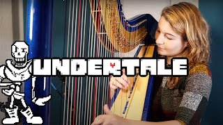 Undertale Bonetrousle Harp Cover [upl. by Norab]