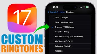 iOS 17  Set ANY Song as Ringtone on iPhone [upl. by Namron]