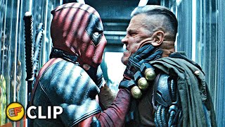 Deadpool vs Cable  Truck Fight Scene  Deadpool 2 2018 Movie Clip HD 4K [upl. by Nylecsoj174]