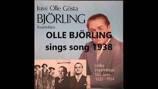 OLLE BJÖRLING quotKarlek vin och sangquot 1938 [upl. by Aidin795]