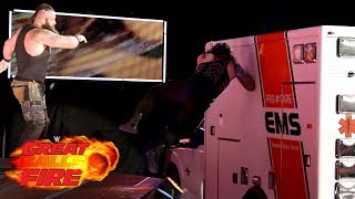 Roman Reigns vs Braun Strowman  Ambulance Match WWE Great Balls of Fire 2017 [upl. by Ilatfan]