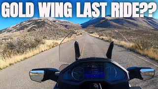 Honda Gold Wing Is This My Last Ride [upl. by Ytissahc]