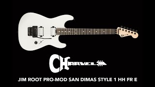 Charvel Jim Root ProMod Style 1 HH FR E  Demo [upl. by Nnaytsirk]