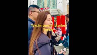 Taksim square Istanbul Turkey [upl. by Lune]