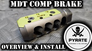 What Recoil  The Best Muzzle Brake  MDT Comp Brake  Overview amp Install [upl. by France]