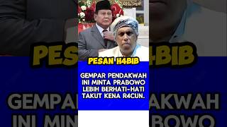 Pesan Habib Mujdhor ke Prabowo [upl. by Alamap]