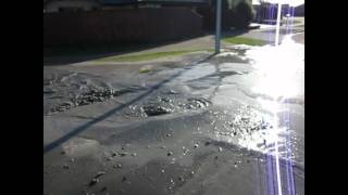 NZ Earthquake 60 MAG Shocking liquefaction secs after 13 JUNE 2011 [upl. by Yerroc649]