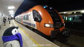 🐧 Polregio trainpociąg  🇵🇱 Kraków Grzegórzki  22 December 2023 [upl. by Bentley]