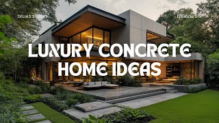 The Ultimate Concrete Minimalist Home  Luxury Dream House Tour [upl. by Eenor461]