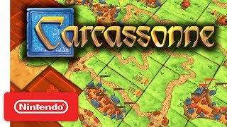 Carcassonne  Gameplay Trailer  Nintendo Switch [upl. by Leirej]