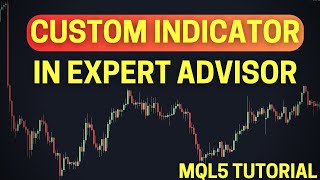 Custom Indicator in Expert Advisor Integration  MQL5 Tutorial [upl. by Namien109]