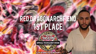 1st Place OTS Championship  Red Dragon Archfiend Resonators Combo Deck Profile Yu Gi Oh Luca Moi [upl. by Bertelli307]