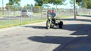 1987 1100 Virago Trike Test run [upl. by Clinton]