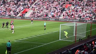 Southampton 32 West Ham  LAST MINUTE GOAL From the stands [upl. by Ynamad745]