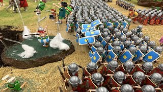 ESTÁN LOCOS ESTOS ROMANOS ⭐ Playmobil Asterix y Obelix Vs Romanos  Exposición Playmobil Torrent [upl. by Nauqyt]