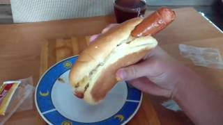 Test mega hot doga z Biedronki [upl. by Enomad]