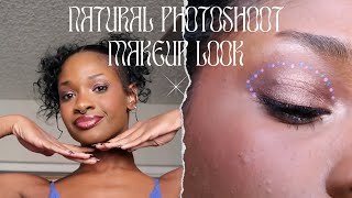 Natural Makeup Look for Photoshoots  Bad Skin Day Edition [upl. by Annuaerb]