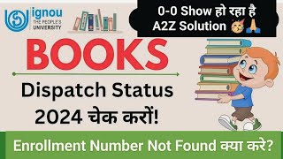 IGNOU July 2024 Admission Books Status Updated  IGNOU Study Material Status Check  IGNOU NEWS [upl. by Pacien]