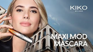 Emma Roberts x KIKO Milano  Maxi Mod Mascara [upl. by Ieso]