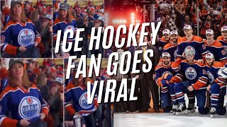 Ice hockey fan goes viral after flashing crowd during NHL PlayoffsSportslovers121 [upl. by Lumbard658]