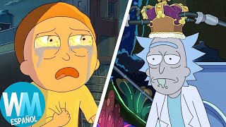 ¡Top 10 Momentos más TRISTES de RICK y MORTY [upl. by Airb]