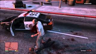 GTA 5 Cheats  Invincibility for 5 minutes XBOX amp Playstation [upl. by Ajet434]