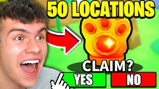 How To FIND ALL 50 SHINY RELIC LOCATIONS In Roblox Pet Simulator 99 [upl. by Ferdinanda]