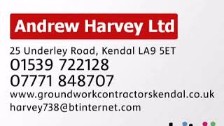 Groundwork Contractors  Andrew Harvey Limited [upl. by Flann]