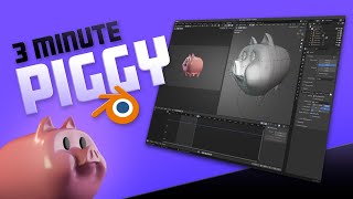 Make a Piggy Bank in Blender [upl. by Stoffel]