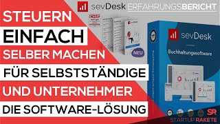 SevDesk Erfahrungen ⭐️  In 5 einfachen Schritten deine Steuererklärung abgeben Steuersoftware [upl. by Eeima]