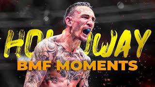 Top 5 Max Holloway BMF Moments  Max Holloway vs Ilia Topuria [upl. by Colwen]